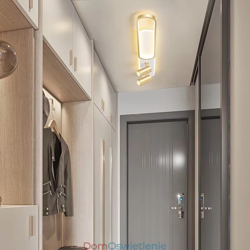 Nordic Long Strip Sufitowy Jasny Downlight