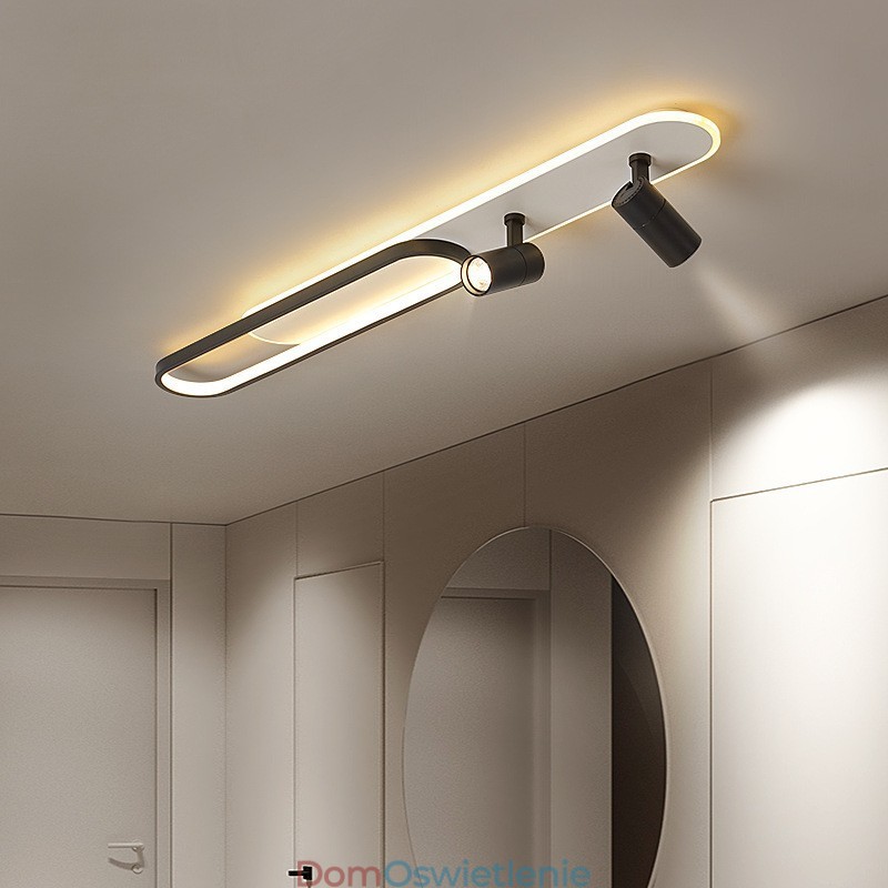 Nordic Long Strip Sufitowy Jasny Downlight