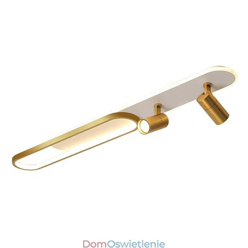 Nordic Long Strip Sufitowy Jasny Downlight