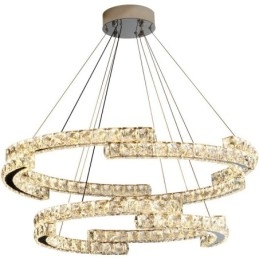 Okrągła kryształowa lampa wisząca Luksusowa lampa sufitowa K9 Crystal Indoor