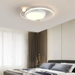 Nowoczesne okrągłe lampy sufitowe do oświetlenia wewnętrznego