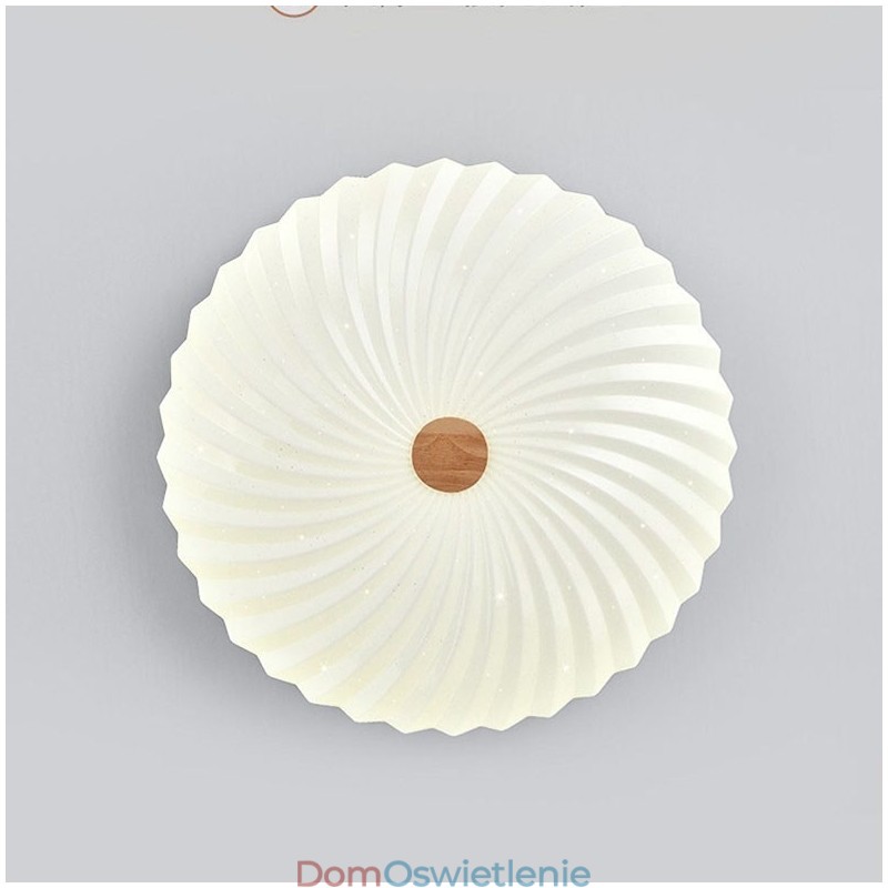 Nordic Round Simple Modern Solid Wood Flush Mounted Lampa sufitowa