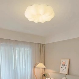 Nordic Creative Pumpkin ściemnialna lampa sufitowa na werandę