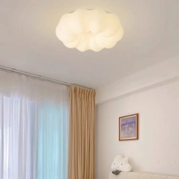 Nordic Creative Pumpkin ściemnialna lampa sufitowa na werandę