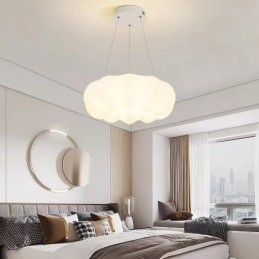 Nordic Modern Creative Pumpkin ściemnialna lampa wisząca lampa wisząca ganek
