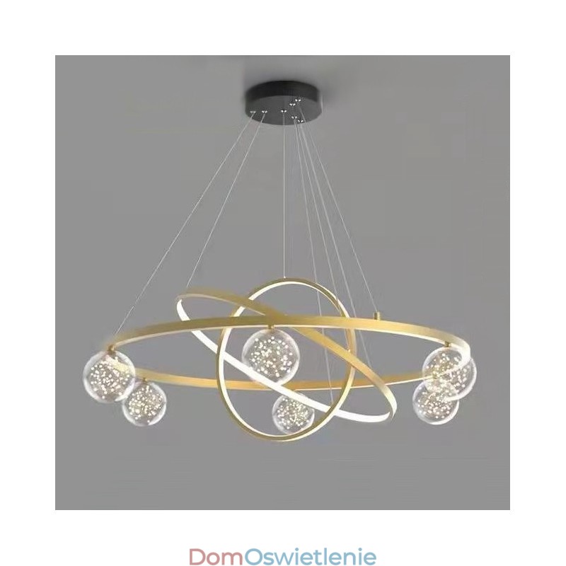 Nordic Modern Gold Circle Pendant Light