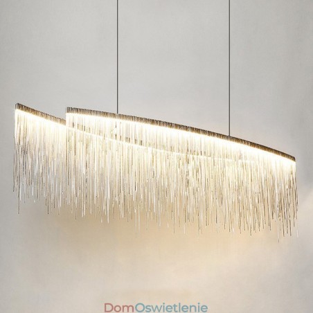 Chwosty Bardzo Duży Rozmiar Designerska Lampa Wisząca Sufitowa Wyspa Chwosty Bardzo Duży Rozmiar Designerska Lampa Wisząca Sufitowa Wyspa