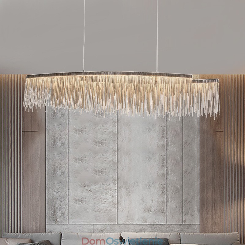 Chwosty Bardzo Duży Rozmiar Designerska Lampa Wisząca Sufitowa Wyspa