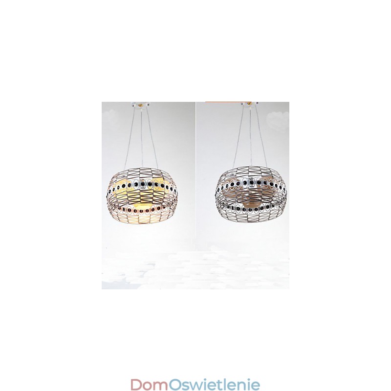 Lampa artystyczna z rattanu Lampa wisząca tkana ręcznie