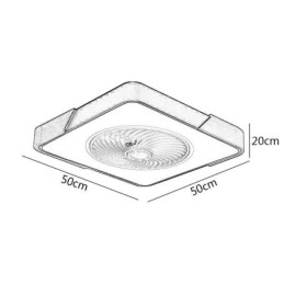 Nowoczesne lampy sufitowe wentylatorowe proste lampy sufitowe lampa sufitowa