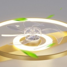 Nowoczesny wentylator sufitowy ze światłami pilot zdalnego sterowania Ventilador Lamp