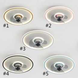 Wentylator sufitowy Macaron Light Remote Control Decor Ventilateur