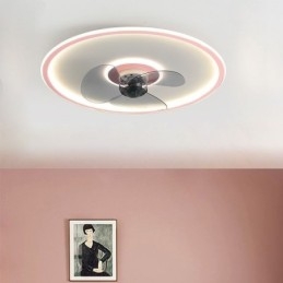 Wentylator sufitowy Macaron Light Remote Control Decor Ventilateur