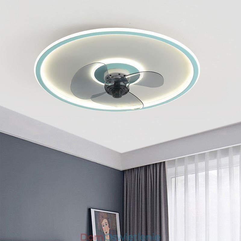 Wentylator sufitowy Macaron Light Remote Control Decor Ventilateur