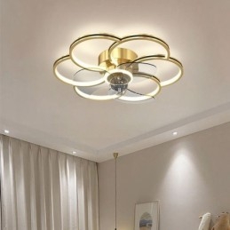 Wentylatory sufitowe z oświetleniem żyrandol Ventilateur