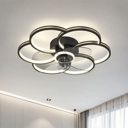 Wentylatory sufitowe z oświetleniem żyrandol Ventilateur