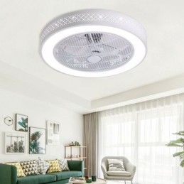 Ultracienki wentylator sufitowy z oświetleniem Niewidoczny wentylator sufitowy ze światłem