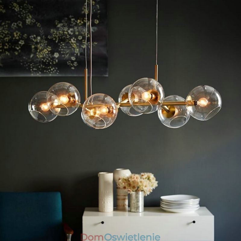 Nowoczesna lampa wisząca Magic Bean Simple 8 świateł
