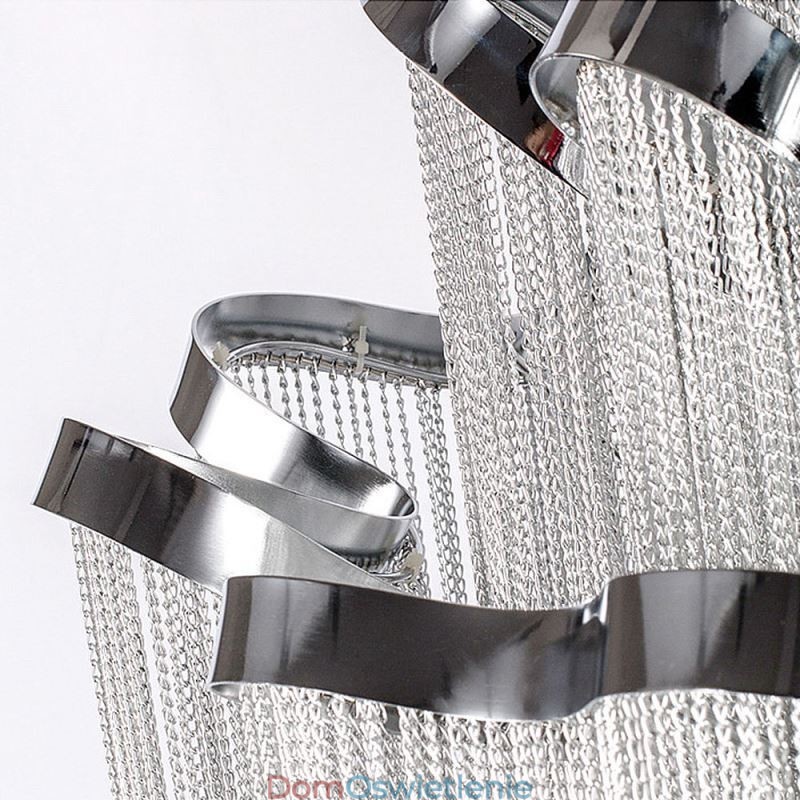 Nowoczesna elegancka lampa wisząca z frędzlami