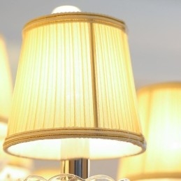 Nowoczesny kryształowy żyrandol europejska przezroczysta lampa wisząca