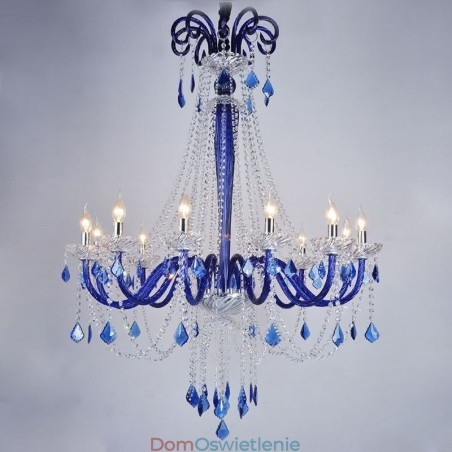 Europejski kryształowy żyrandol Elegancka lampa wisząca Europejski kryształowy żyrandol Elegancka lampa wisząca