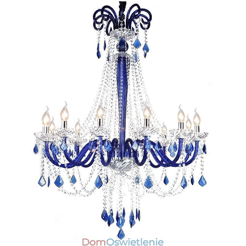 Europejski kryształowy żyrandol Elegancka lampa wisząca