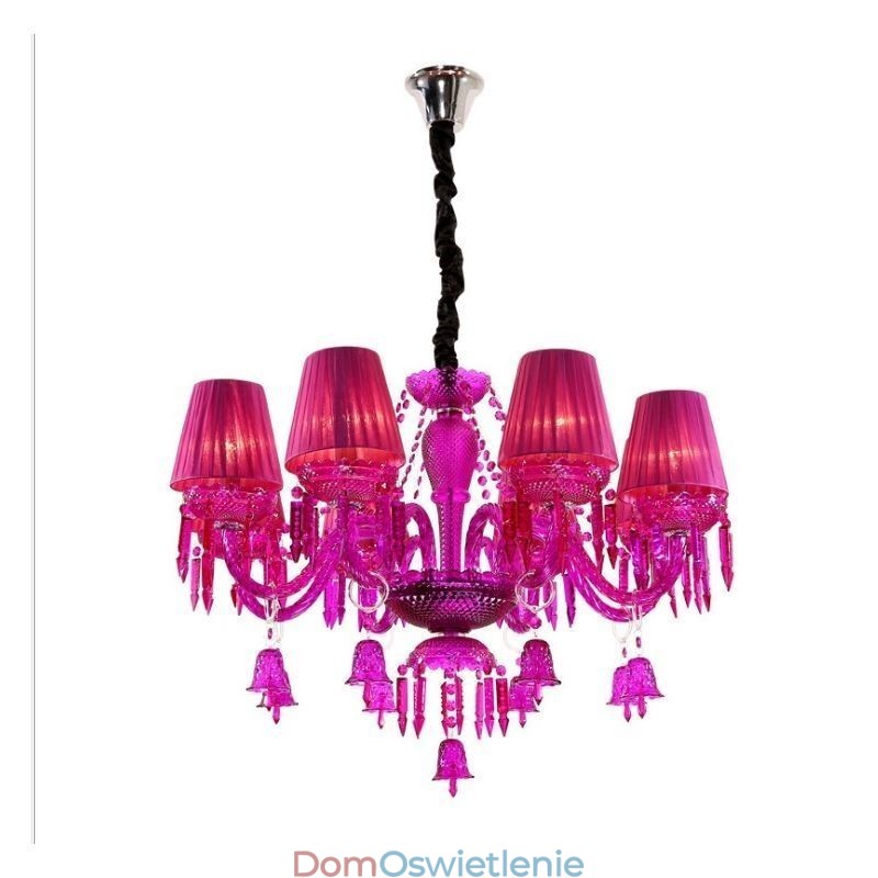 Europejski kryształowy żyrandol Ring Bells Glass Pendant Light