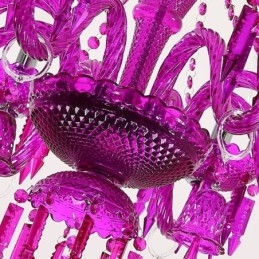 Europejski kryształowy żyrandol Ring Bells Glass Pendant Light