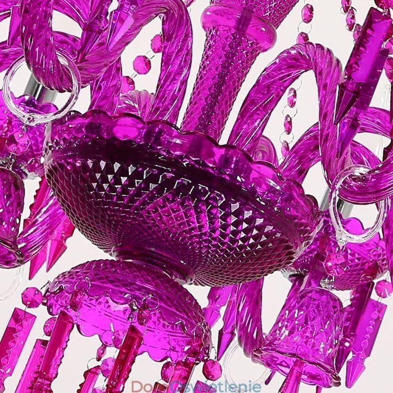 Europejski kryształowy żyrandol Ring Bells Glass Pendant Light