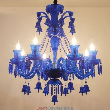 Kryształowa lampa sufitowa europejska żyrandol dzwonek pierścień lampa wisząca Kryształowa lampa sufitowa europejska żyrandol dzwonek pierścień lampa wisząca