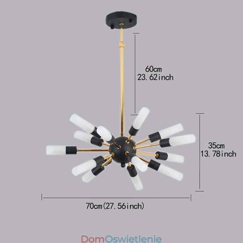 Nordic Wisząca Lampa Kreatywny Okrągły Żyrandol