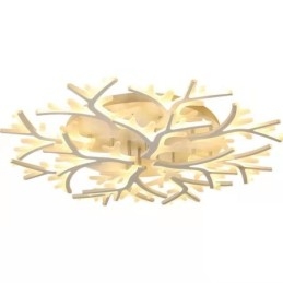 Nowoczesna minimalistyczna lampa sufitowa z poroża