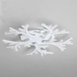 Nowoczesna minimalistyczna lampa sufitowa z poroża