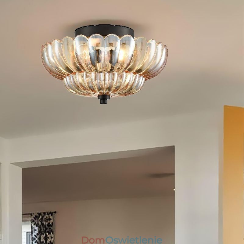Nowoczesna prosta lampa sufitowa z podstawą Lotus