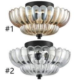 Nowoczesna prosta lampa sufitowa z podstawą Lotus