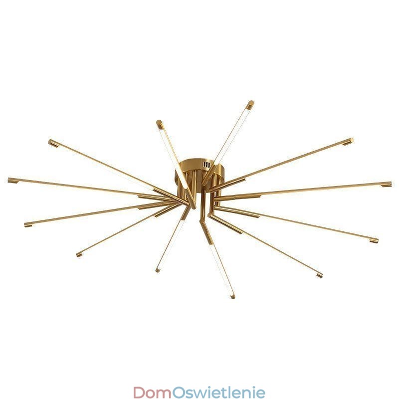 Proste oświetlenie sufitowe z fajerwerkami