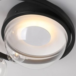 Nowoczesna minimalistyczna dekoracyjna lampa sufitowa ze szkła