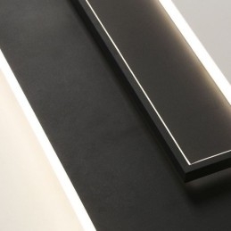 Minimalistyczna lampa sufitowa akrylowa kwadratowa do montażu na płasko 40 50 cm