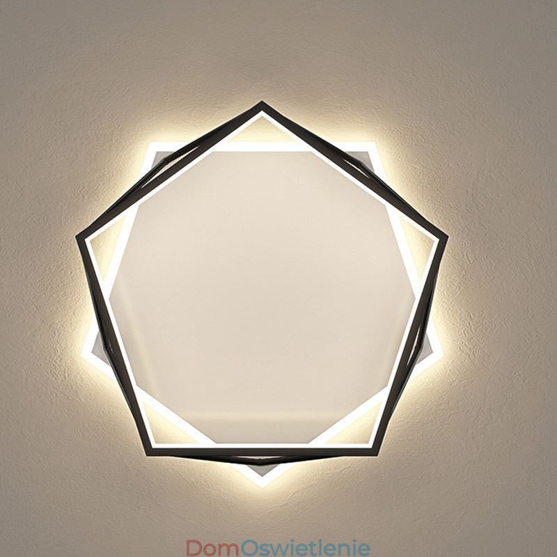 Lampa sufitowa trójwymiarowa, wpuszczana, 55 cm