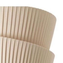 Wabi Sabi Flush Mount French Cream Style Podwójna warstwa tkaniny abażur lampa sufitowa