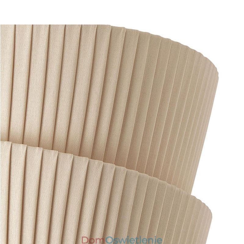 Wabi Sabi Flush Mount French Cream Style Podwójna warstwa tkaniny abażur lampa sufitowa
