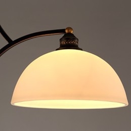 Lampy sufitowe retro minimalistyczne Lampy sufitowe ze szkła w stylu europejskim Lampy