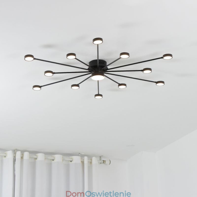 Nowoczesna minimalistyczna lampa sufitowa z akrylowym abażurem