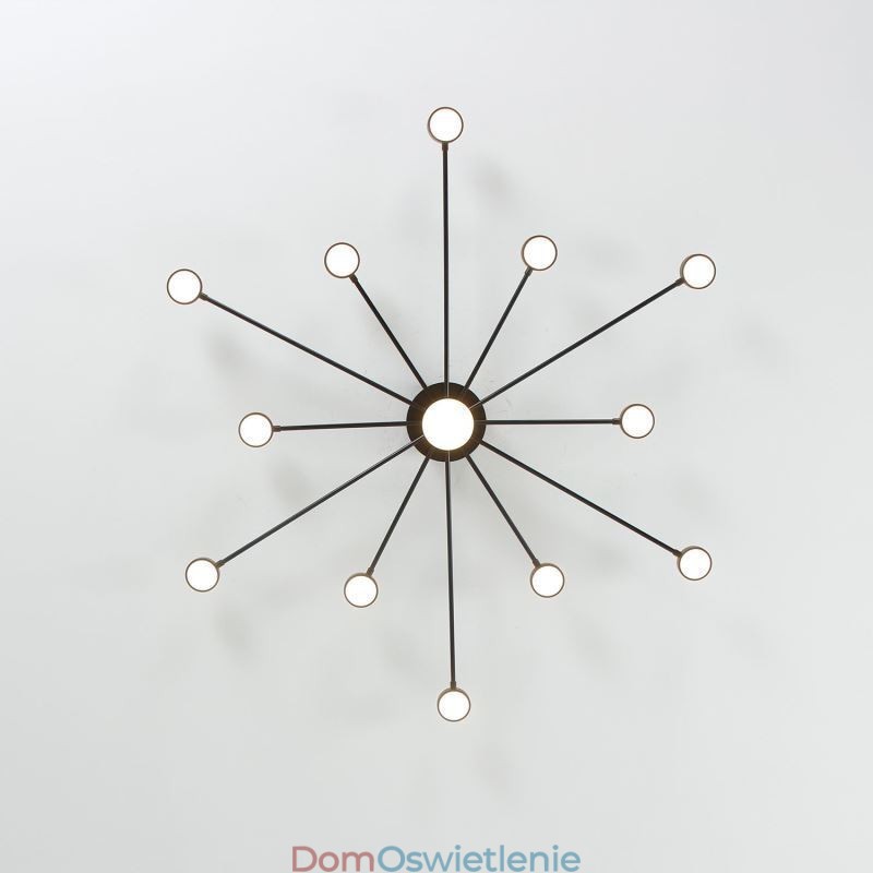 Nowoczesna minimalistyczna lampa sufitowa z akrylowym abażurem