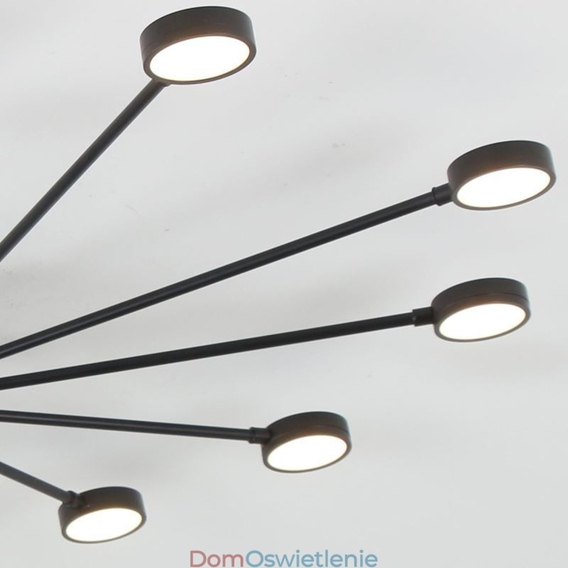 Nowoczesna minimalistyczna lampa sufitowa z akrylowym abażurem