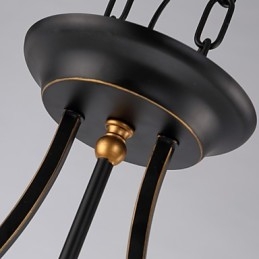 Lampy sufitowe retro minimalistyczne Lampy sufitowe ze szkła w stylu europejskim Lampy