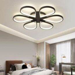 Minimalistyczna lampa sufitowa Clover do montażu na płasko