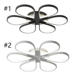 Minimalistyczna lampa sufitowa Clover do montażu na płasko