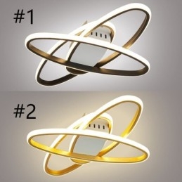 Minimalistyczna lampa sufitowa Planet do montażu na płasko
