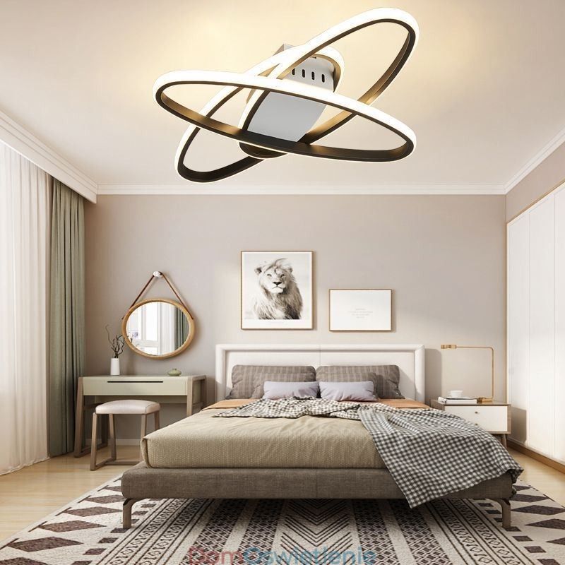 Minimalistyczna lampa sufitowa Planet do montażu na płasko
